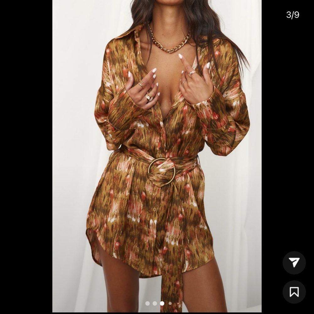 12thTribe After Party Abstract Dress